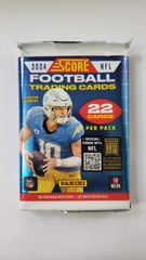 2024 Panini Score NFL Football Trading Cards Pack (22 Cards)